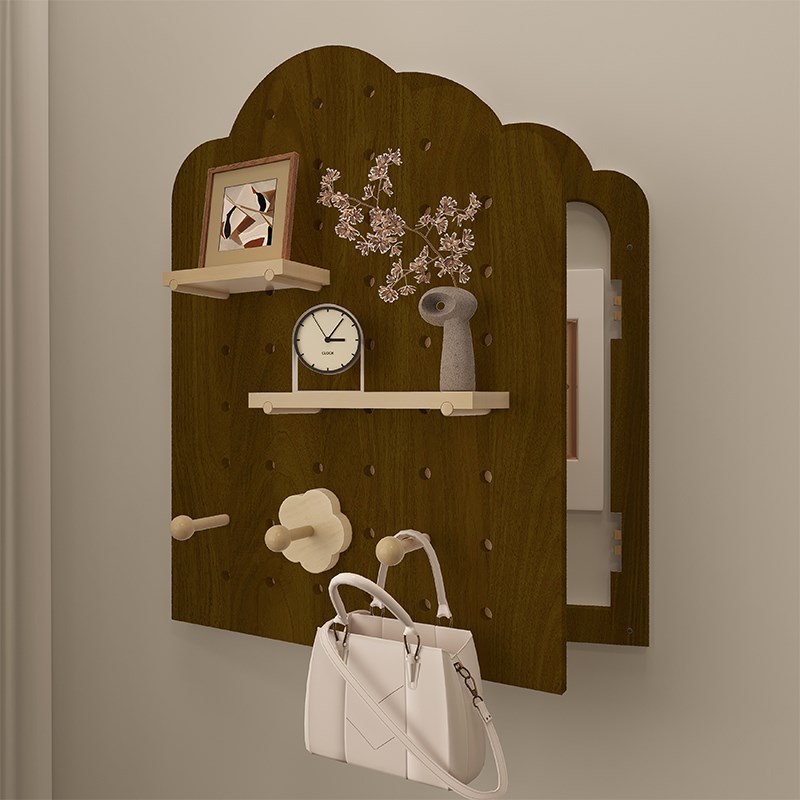 热销洞洞板电表箱装饰画电闸开关装饰面板2025新款多功能家用收纳