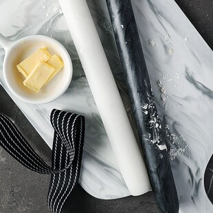 BETOHE Marble lrolling pin kitchen baking gadget dumpling /