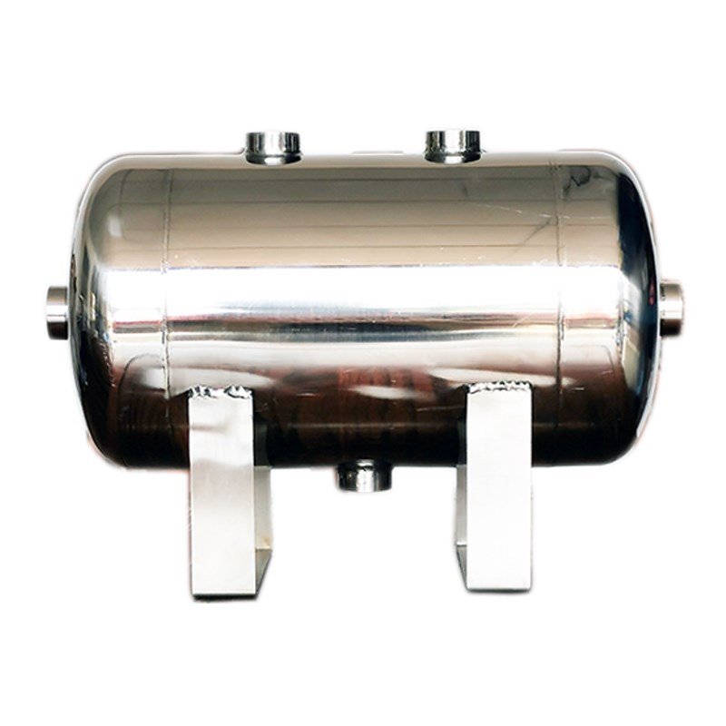 定做储气罐小型304不锈钢0.5L1L2LG5L空压机真空缓冲压力罐出气筒
