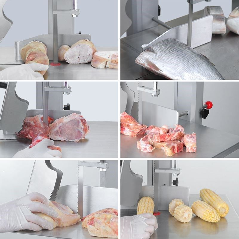炊事设备商用厨房切割设r备锯骨机切骨切片肉类排骨冷冻食品锯骨