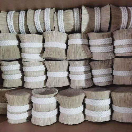 【恒基马鬃订货巴白色马毛刷子毛扫F帚二胡弓采耳工具马尾】毛