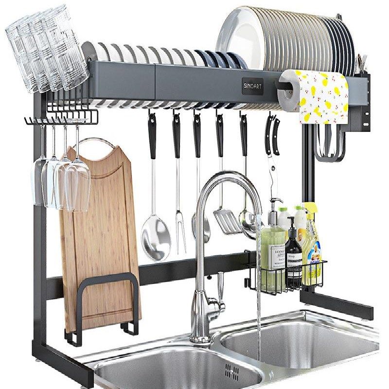 新款壁挂铝合金厨房置物架水槽碗碟K沥水架不锈钢伸缩水槽架,厨房/烹饪用具,厨房置物架/置物柜/角架,淘宝优惠券,粉丝福利购,淘宝优惠卷
