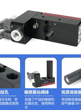 迷你型多级真空产生器JBoX/JBM10-20-B-C-D控制吹破破坏一体产生