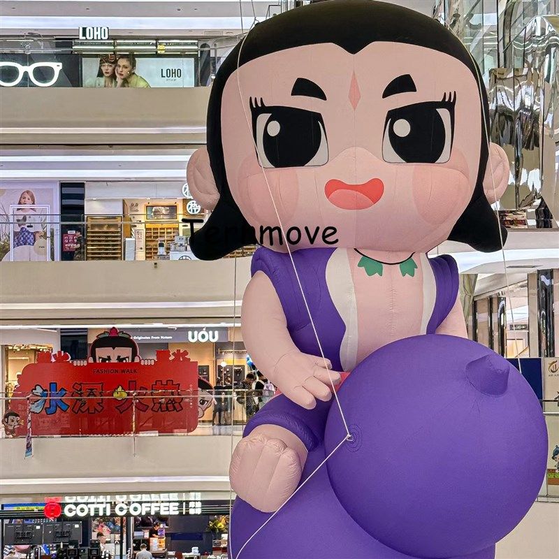 充气新葫芦兄弟气模葫芦娃公w仔动画行走人偶服装卡通模型拱门定,商业/办公家具,商业美陈,淘宝优惠券,粉丝福利购,淘宝优惠卷