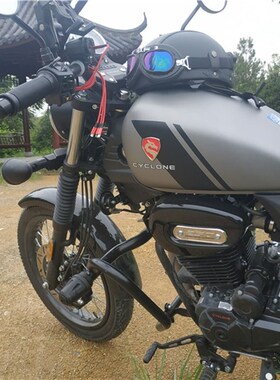 宗申赛科龙RA2保险杠SR250C-12前护杠发动机特技防摔杠改装