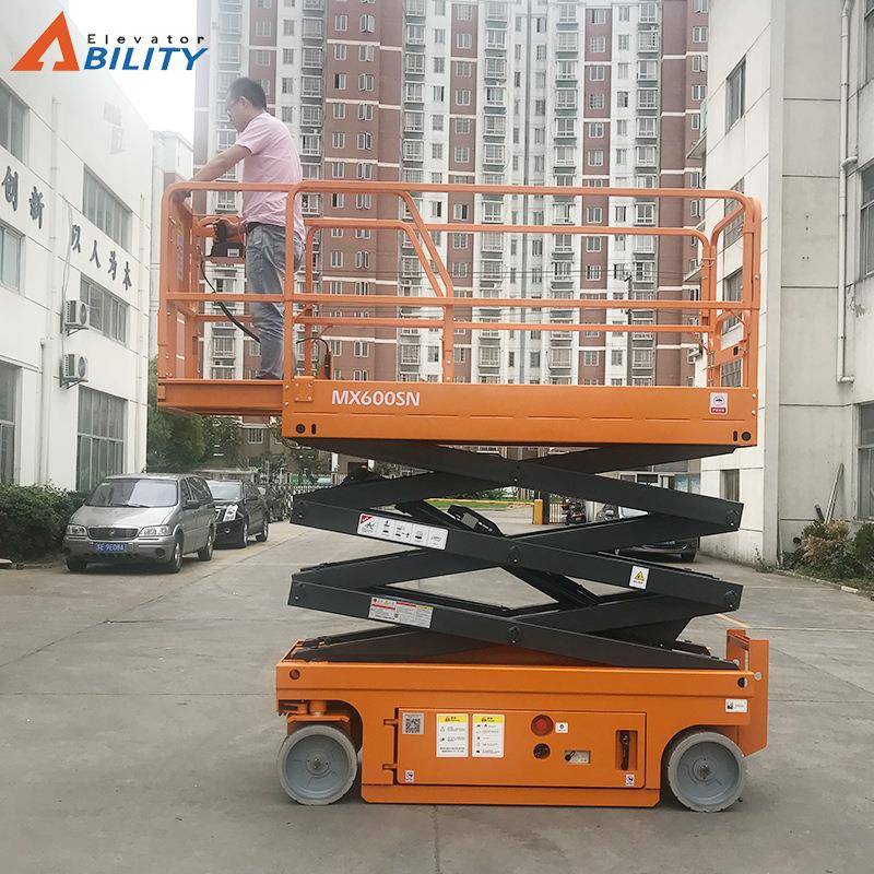 苏州高空作业平台车载移动电动全自行式高空作业平台厂家