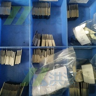 气动剥线机刀片305/310/315剥皮脱皮机平P刀V叉圆刀切刀(4片