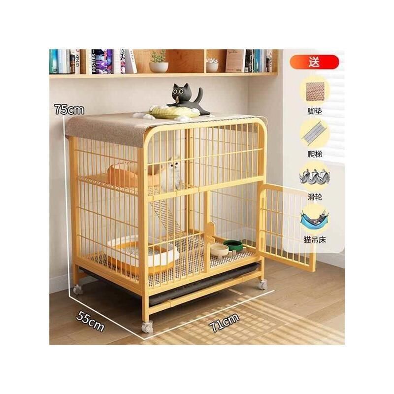 猫笼不占地猫咪专用笼子家用室内猫窝厕所一O体猫屋舍超大自由空,宠物/宠物食品及用品,猫笼子/猫别墅,淘宝优惠券,粉丝福利购,淘宝优惠卷