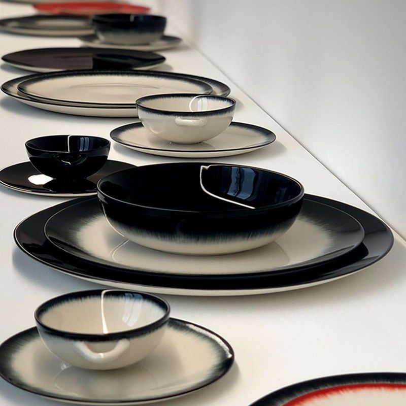 sort比利f时SERAX极简性冷淡暗黑系ANN高级感中西餐盘陶瓷汤碗深