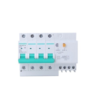 天正电气TENGENTGB1NLE-324xPC32100mA微型漏电保护断路器0107023