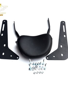 适用于钱江闪500S尾架后货架尾箱支架靠J背改装配件尾翼衣架加强