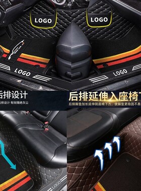 适用22/2022/l2023款23福特新蒙迪欧专用全包围汽车脚垫踏板stlin