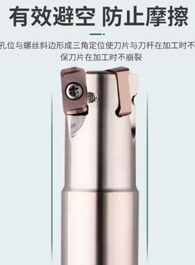 新款数控铣刀杆MHF03双面快速刀杆高效开粗铣刀杆 LOGU030310包邮