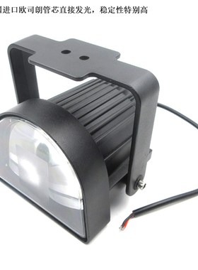 18W40W高亮叉车工程车s重型机械安全警示标示指示红色U形光斑LED