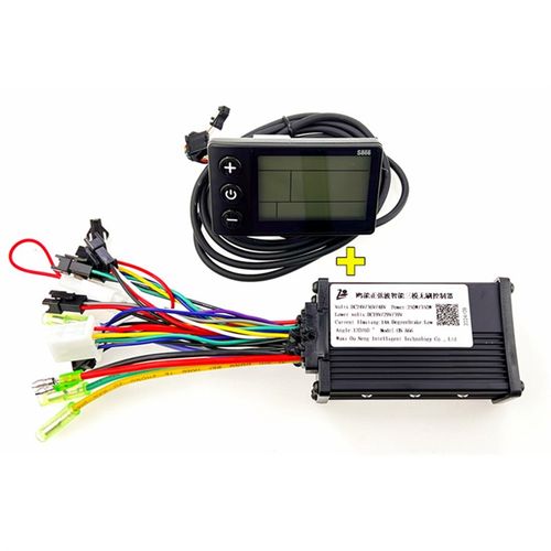 正弦波控制器锂电lcd866仪表电动自行车山地车36/4N8v15a250w350w