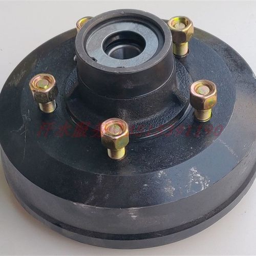 先锋金马宗申五星三轮车配件FT250ZHJ800前轮毂总成前古刹车锅