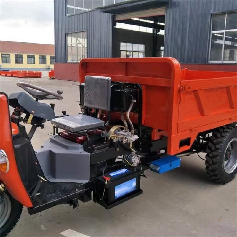 荣通出售电动柴油农用自t卸运输车 适用井下翻斗液压工程三轮车