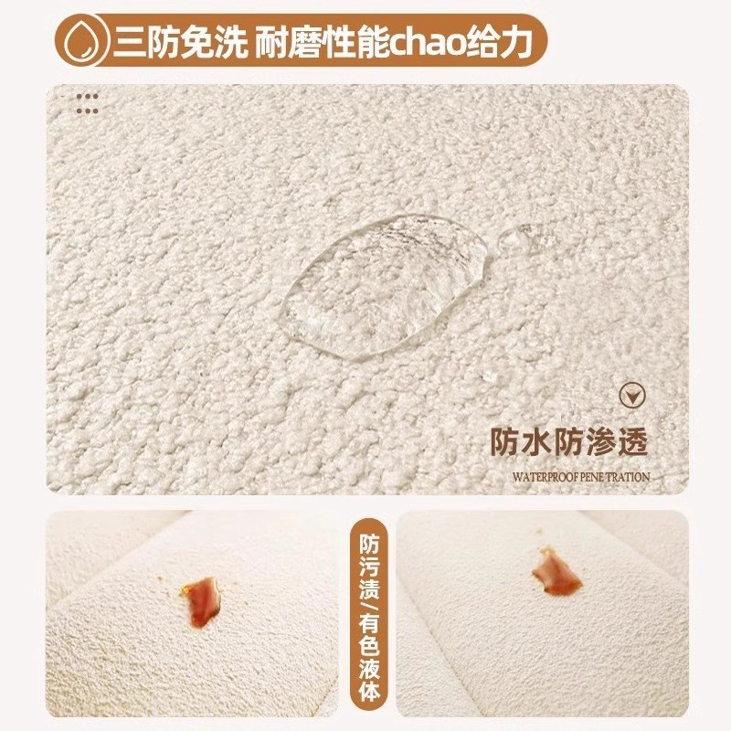 泰迪绒飘窗垫2025新款改造窗台垫轻奢高级感可拆洗定.制阳台垫子