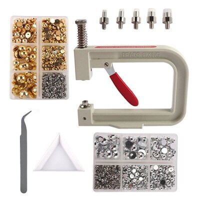 Pearl Setting Machine (Including 5 Pcs Molds) with X2 Box of