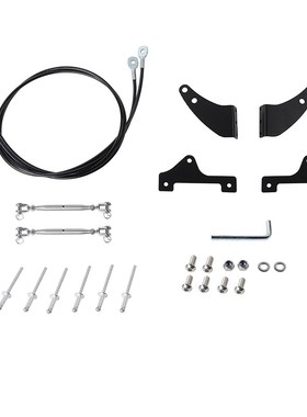 适用21年后福特江铃烈马改装前挡风C树枝分离器Bronco分割线开支