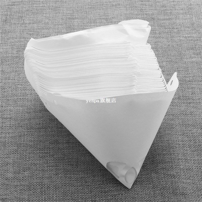 100PCS/Lotg Mesh Paper Paint Strainers Paper Paint Conical S