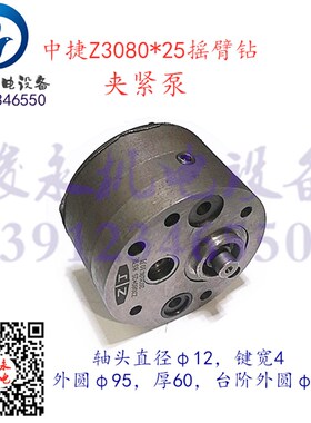 中捷上海摇臂钻床i配件Z3080*25 Z306*20 夹紧油泵 84泵 锁紧油泵