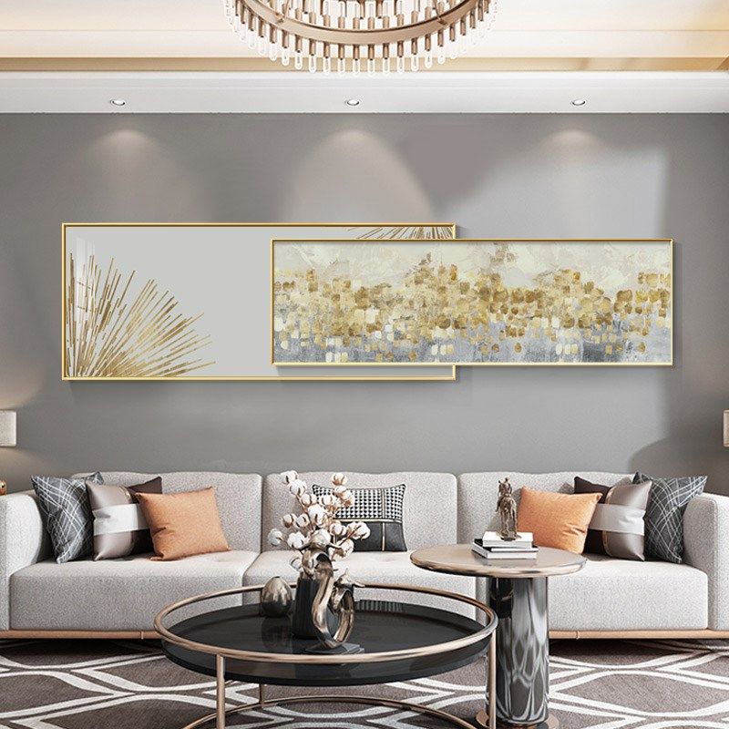 轻奢风客厅装饰画高级感沙发背景墙挂G画简约现代新款大气抽象壁,家居饰品,现代装饰画,淘宝优惠券,粉丝福利购,淘宝优惠卷
