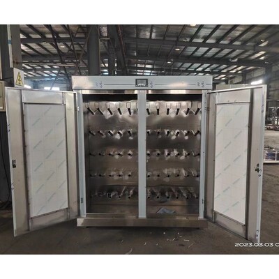 矿用烘靴机独门独柜双开门烘鞋机HCHX-24独P立柜烘鞋机紫外线消毒