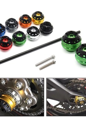 杜卡迪 MONSTER 1000 2003-2010 CNC铝合金改装防摔Y球前后轮球轴
