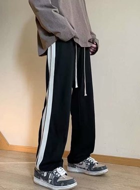 Striped Side Casual Pants MenBs Spring New Arrival Hong Kon