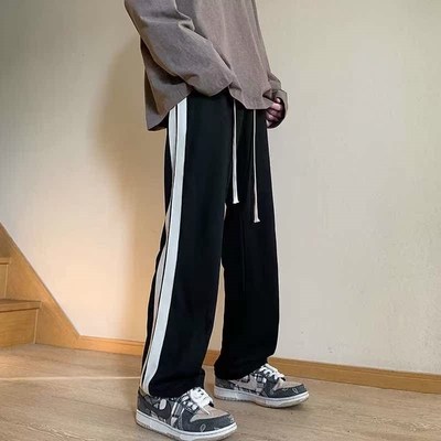 Striped Side Casual Pants MenBs Spring New Arrival Hong Kon