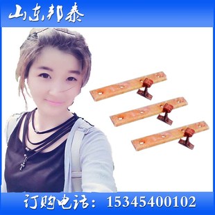 铁路专用轨道绝缘道夹板12KG塑料铁F道压板加固型铁轨非金属连接