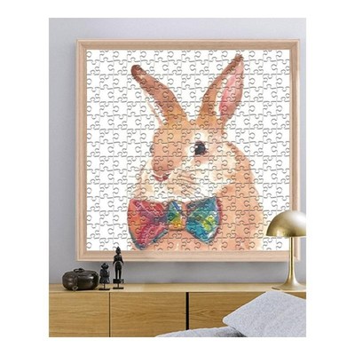 Customidzed 300-1000 pieces of jigsaw photo frame custom mad