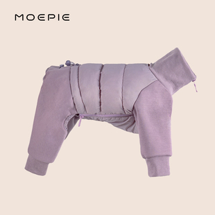 MOPEIE狗狗衣服2025新款 防风保暖 比熊雪纳瑞小中型犬四脚棉衣冬季