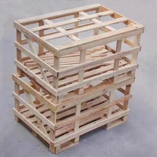 宁波木箱实木木箱定做花格箱包装箱物流木质包装箱卡扣箱