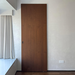 卫生间无轨房间幽灵门油画移门隐形轨道厨房实木隐形门房门幽灵门