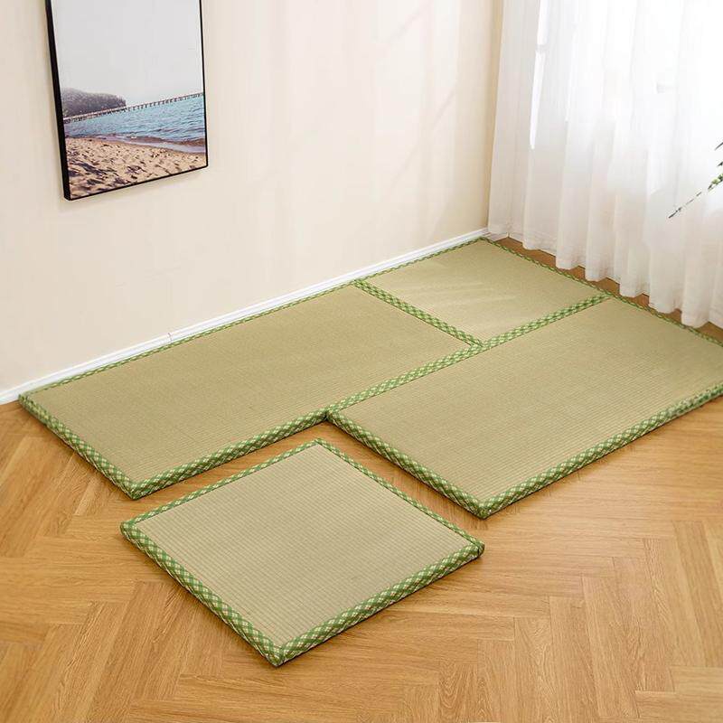 日式床垫榻榻米垫子地垫打坐禅修家用卧室飘窗阳台凉席地毯可折叠