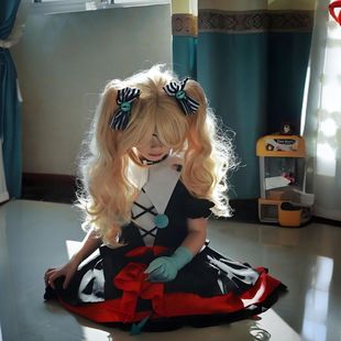 蛋仔派对cos服哑女斯黛拉逃出惊魂夜万圣节cosplay服装儿童成人款