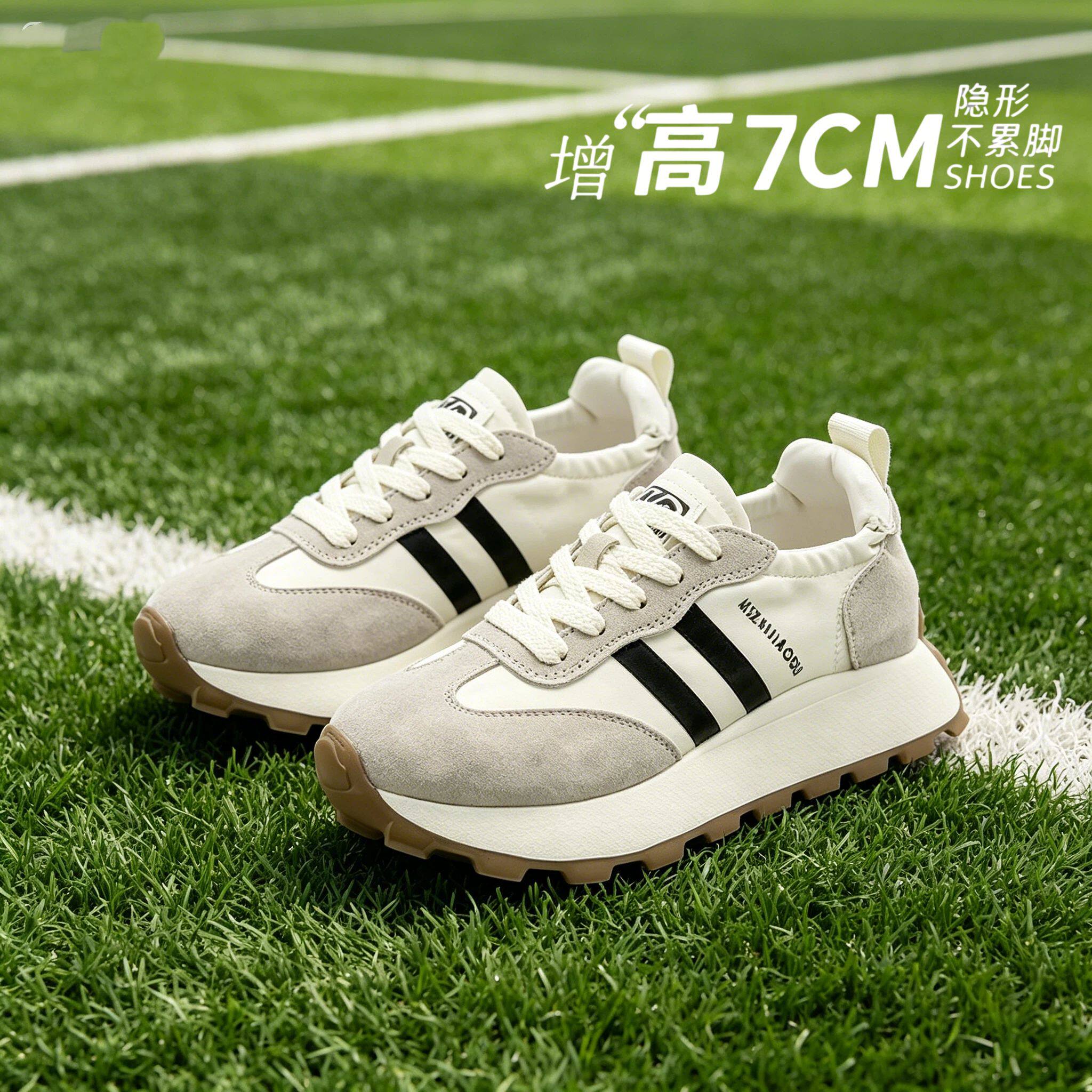 7cm内增高阿甘鞋小码女鞋