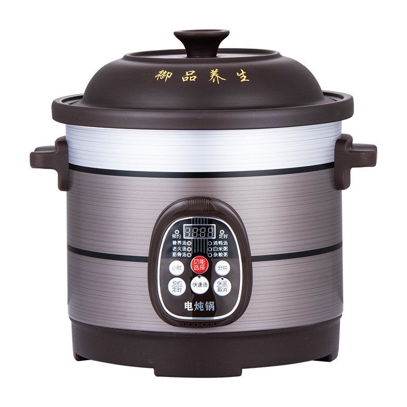 8升商用紫砂锅陶瓷电p炖锅家用全自动煲汤炖锅汤燕窝养生锅煮粥锅,厨房电器,电炖锅/煲汤锅/电炖盅,淘宝优惠券,粉丝福利购,淘宝优惠卷