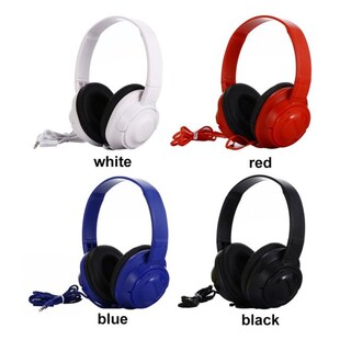 Adjustable Headband OOver 3.5mm Built Ergonomic Head Wired