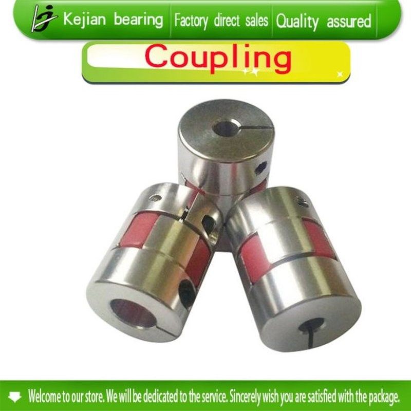 3PCS D25L30 6.35mm to 8mm jaw shaft Hcoupling spider Stepper