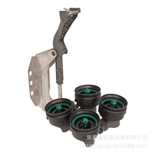 挤奶机厅清洗配件 GEA不锈D钢可折叠清洗盘 橡胶皮碗