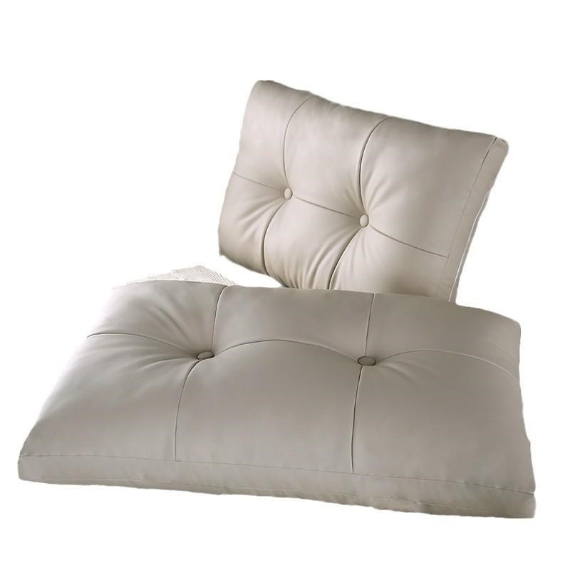 垫现代简约中式床头靠软qYG包新款护腰沙发靠榻米榻床上靠枕免背