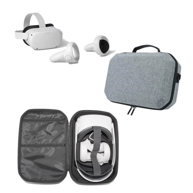 For Oculus Quest 2 Case EVA PortabGle Storage Bag with Shoul