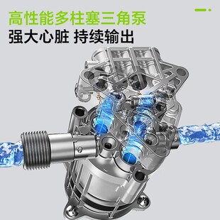 闲鸟高压洗车机家用洗车水枪220AV插电刷车泵便携式大功率强力洗