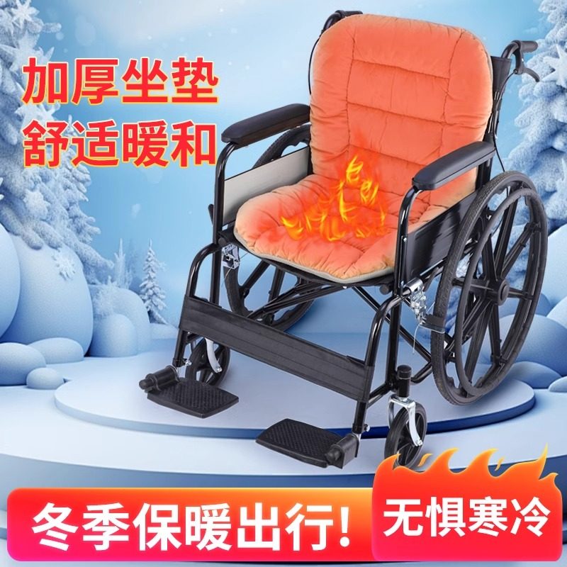 医院同款轮椅轻便折叠老人专用手推车小型便携式残疾人手动代步车