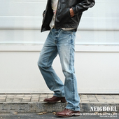 NEIGBORL钊叔制潮流简约13.5盎司重磅百搭牛仔裤 旅行者1号