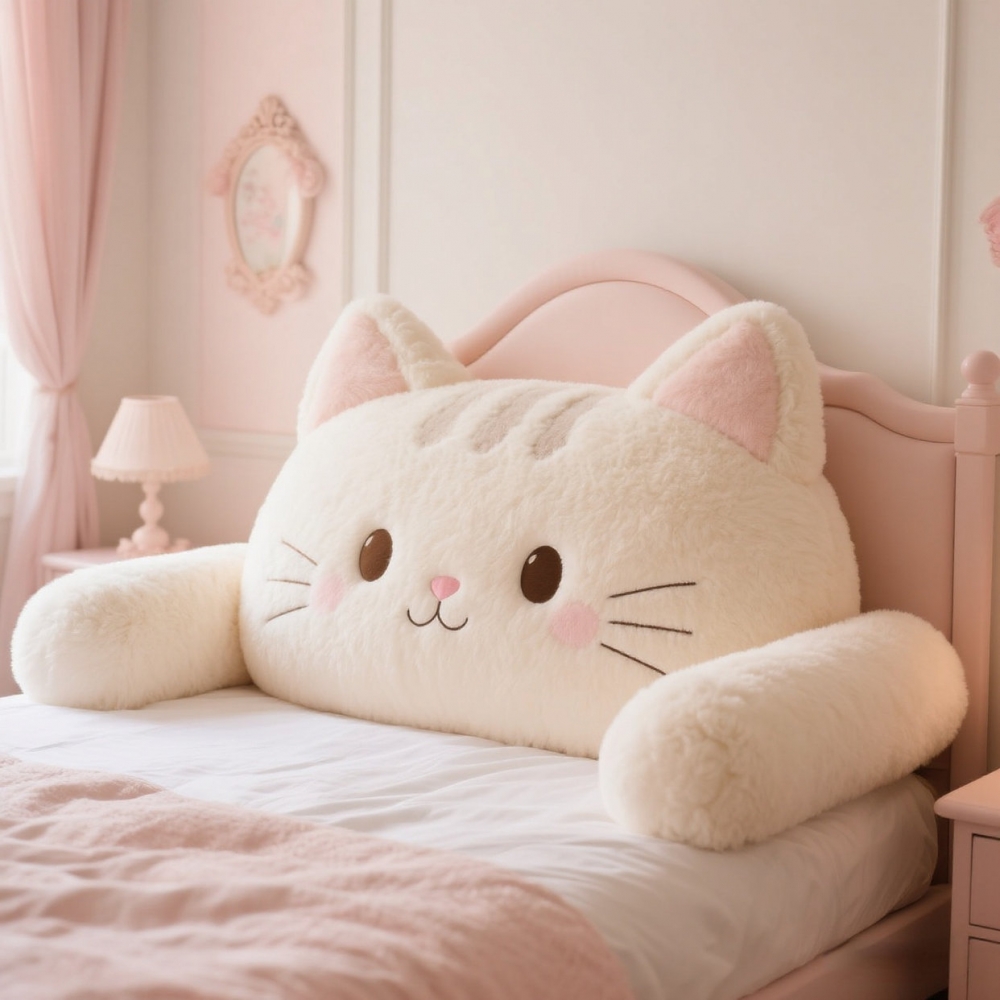 卡通儿童无床头靠垫软包2025新款护腰靠背床上靠枕床靠背垫榻榻米