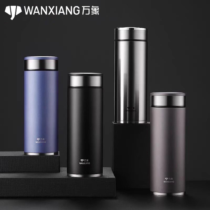 万象保温杯高档简约滤网泡茶杯子男女士个性创意便携定制商务水杯,餐饮具,保冷/保温杯,淘宝优惠券,粉丝福利购,淘宝优惠卷